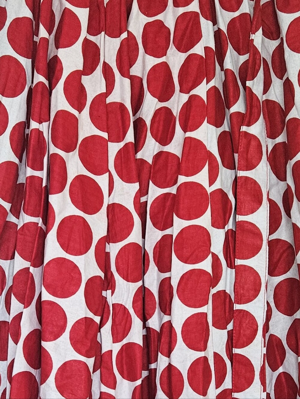 African Heart Maxi Skirt 100% Cotton Women - Picture 3 of 3